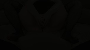 Redhead BBW Fucks Self on Thick Dildo